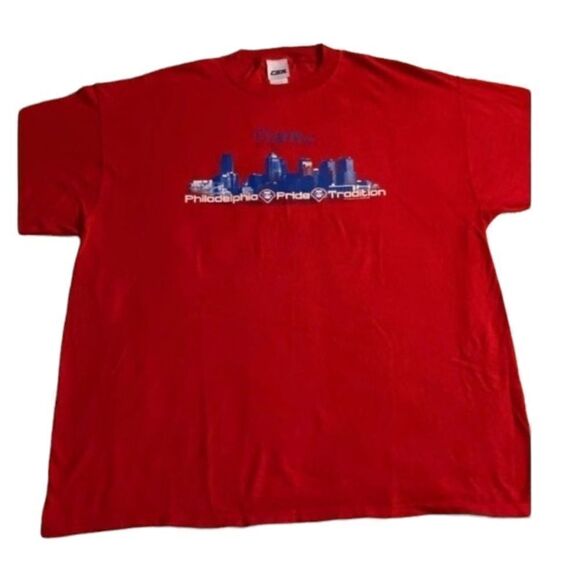 Philadelphia Red t-Shirt XXL - Picture 1 of 6